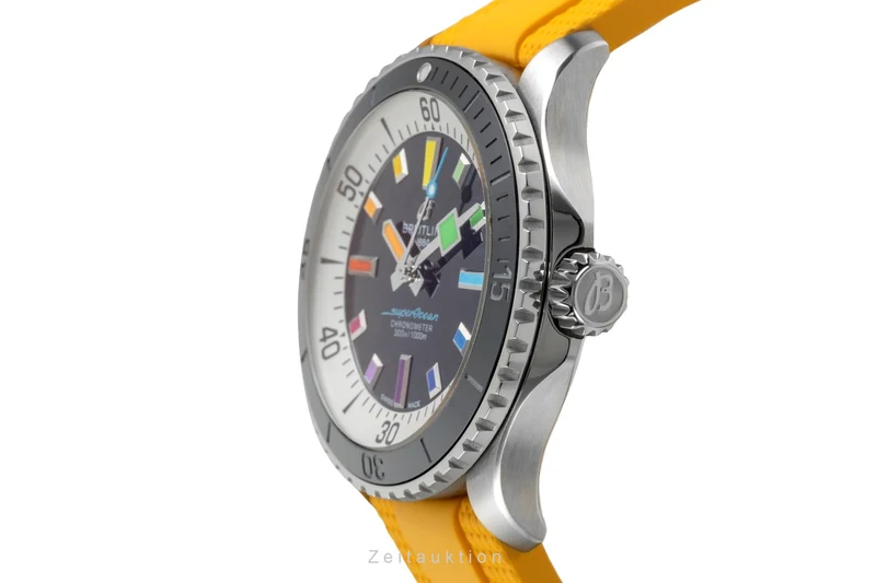 Breitling Superocean steel automatic men's watch A17375211B2S2 LP: 5550EUR [2604716]