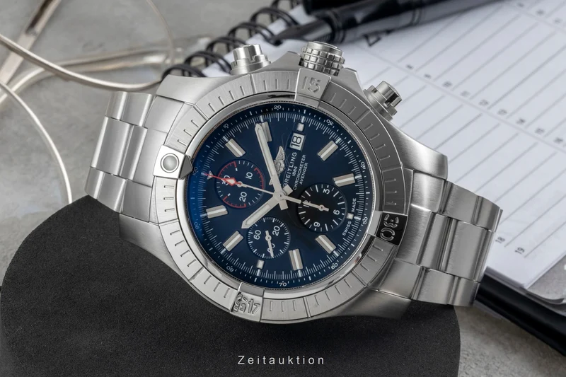 Breitling Super Avenger chronograph steel automatic men's watch A13375 [2604645]