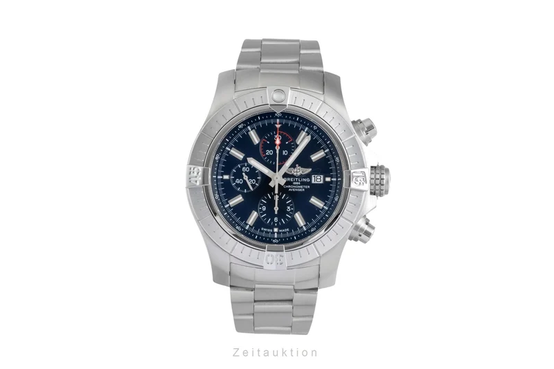 Breitling Super Avenger chronograph steel automatic men's watch A13375 [2604645]
