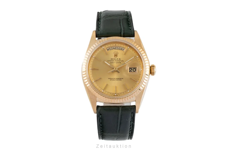 Rolex Day-Date 18 ct gold automatic men's watch 1803 Vintage [2604250]