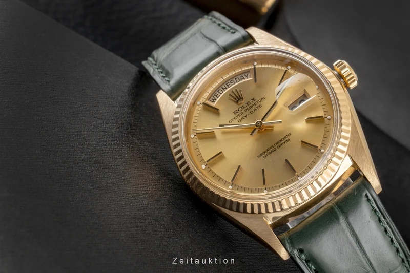 Rolex Day-Date 18 ct gold automatic men's watch 1803 Vintage [2604250]