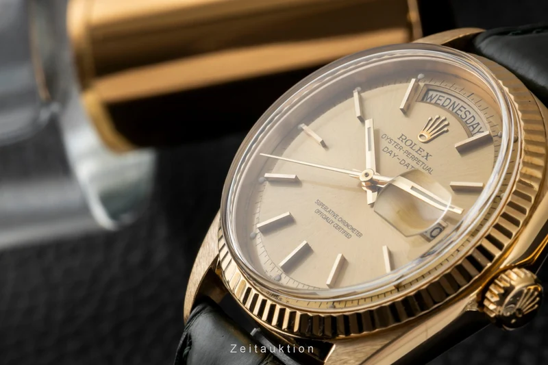 Rolex Day-Date 18 ct gold automatic men's watch 1803 Vintage [2604250]