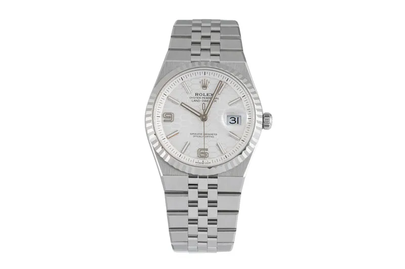 Rolex Land-Dweller steel / white gold automatic men's watch 127234 [2604760]