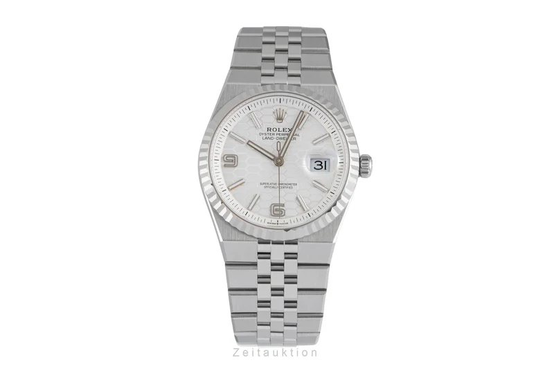 Rolex Land-Dweller steel / white gold automatic men's watch 127234 [2604760]