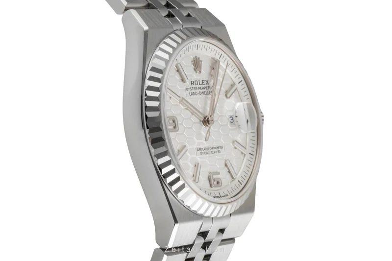 Rolex Land-Dweller steel / white gold automatic men's watch 127234 [2604760]