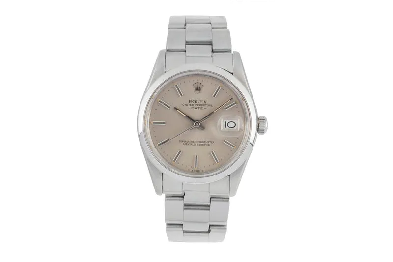 Rolex Date steel automatic men's watch 1500 Vintage [2604323]