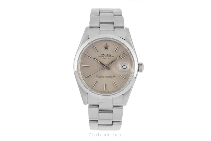 Rolex Date steel automatic men's watch 1500 Vintage [2604323]