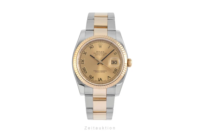Rolex Datejust steel / gold automatic men's watch 116233 [2604711]