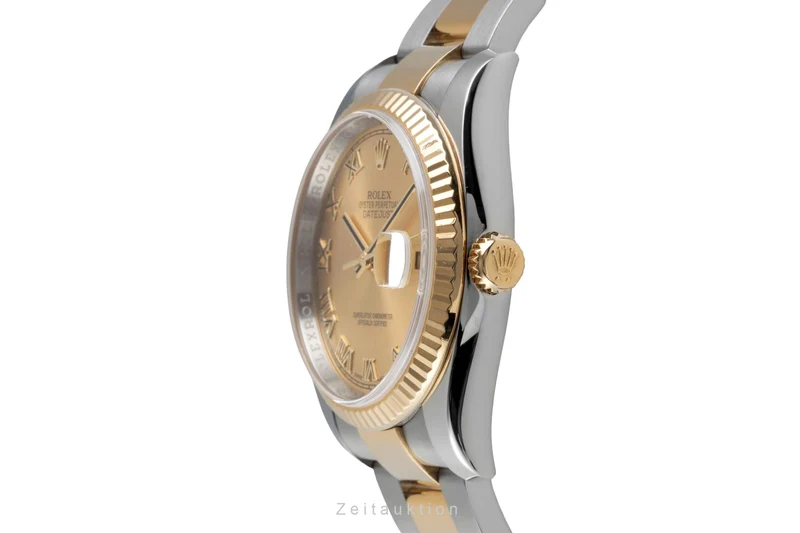 Rolex Datejust steel / gold automatic men's watch 116233 [2604711]