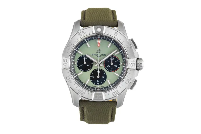 Breitling Avenger chronograph steel automatic men's watch AB0147101L1X1 LP: 7050EUR [2603626]