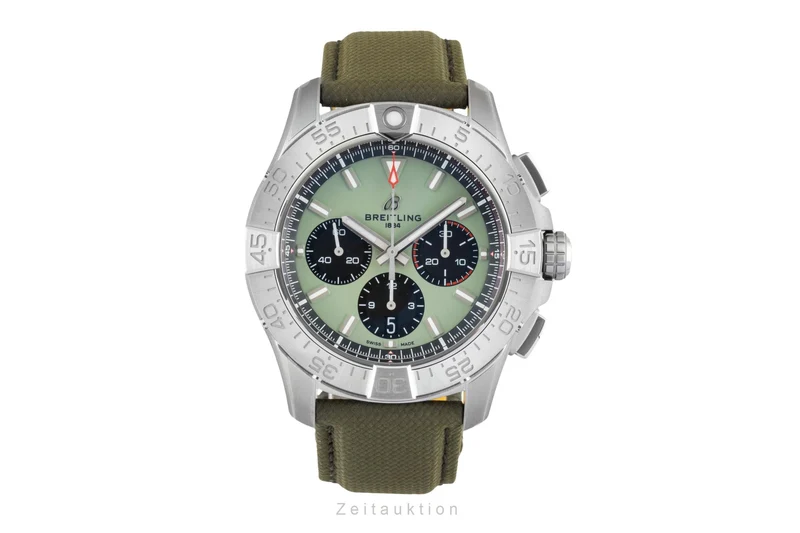 Breitling Avenger chronograph steel automatic men's watch AB0147101L1X1 LP: 7050EUR [2603626]