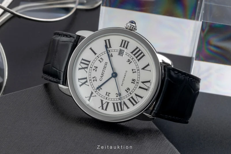 Cartier Ronde Solo steel automatic men's watch W6701010 [2604144]