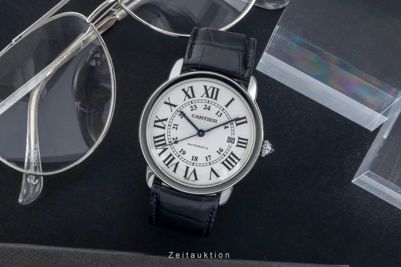 Cartier Ronde Solo steel automatic men's watch W6701010 [2604144]