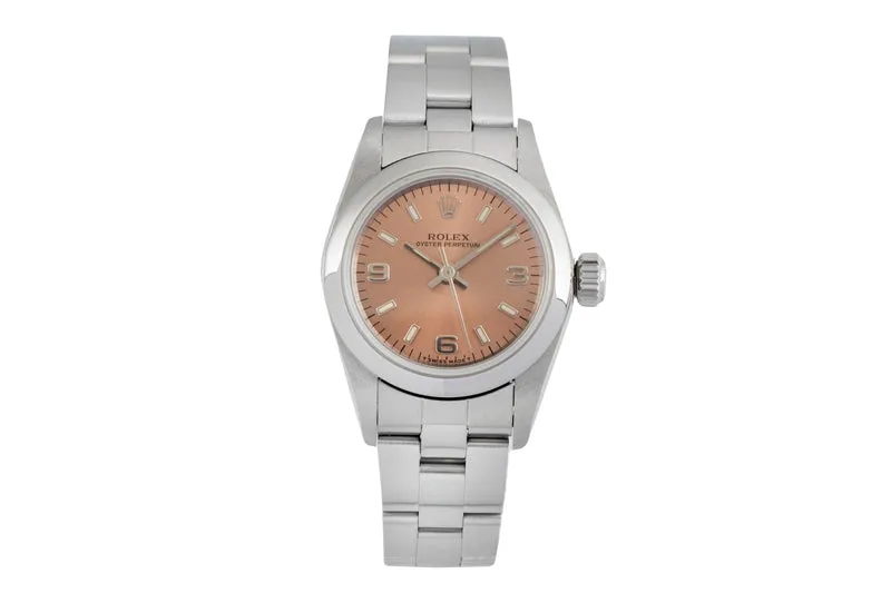 Rolex Oyster Perpetual steel automatic women's watch 67180 [2604922]