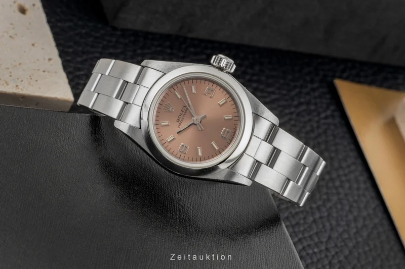 Rolex Oyster Perpetual steel automatic women's watch 67180 [2604922]