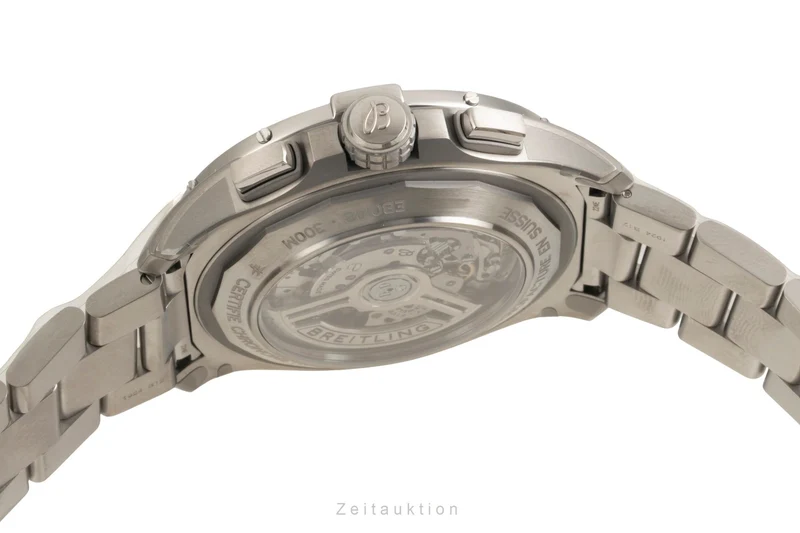 Breitling Avenger chronograph titanium automatic men's watch EB0148101C1E1 LP: 10150EUR [2603647]