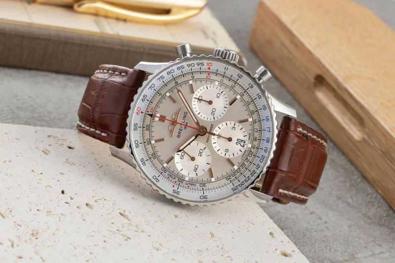 Breitling Navitimer 01 chronograph steel automatic men's watch AB0139 LP: 9500EUR [2604900]