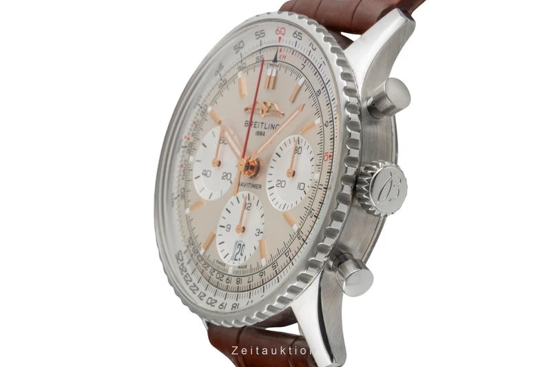 Breitling Navitimer 01 chronograph steel automatic men's watch AB0139 LP: 9500EUR [2604900]