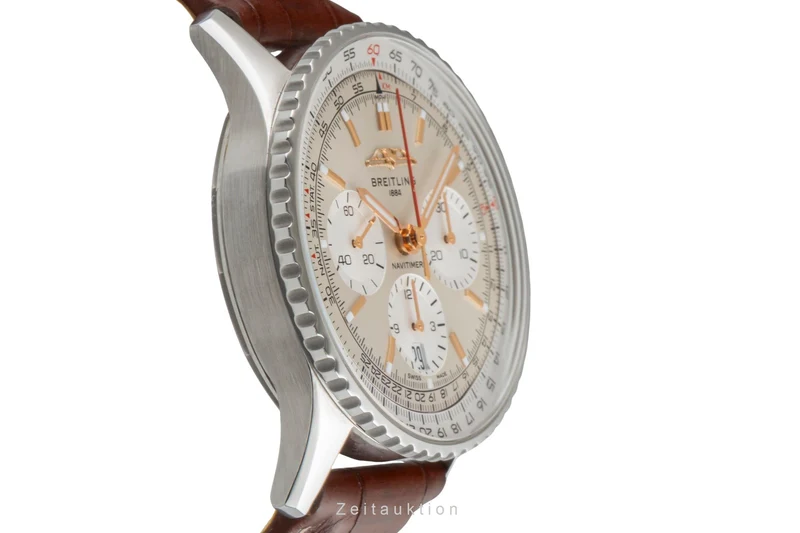 Breitling Navitimer 01 chronograph steel automatic men's watch AB0139 LP: 9500EUR [2604900]