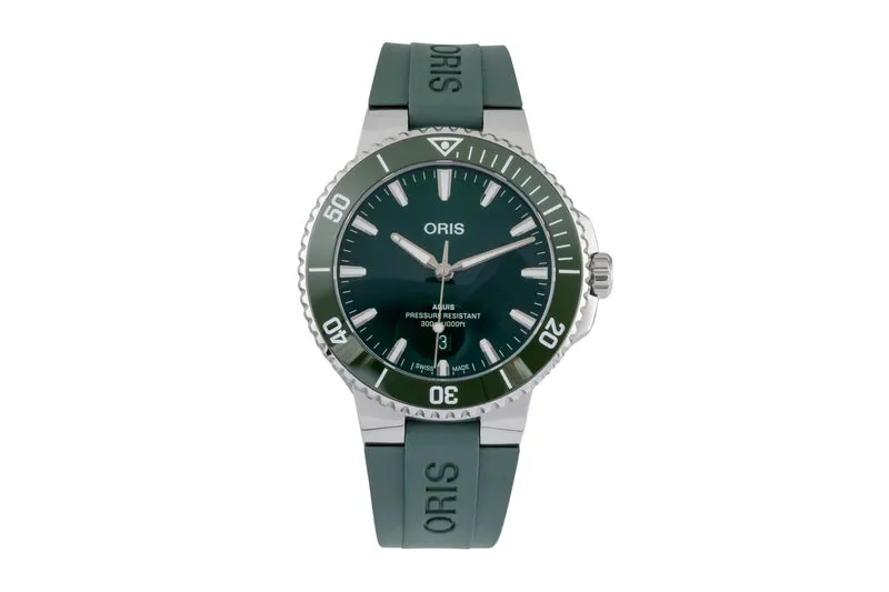 Oris Aquis Date steel automatic men's watch 01 733 7789 4157-07 4 23 37FC [2604816]