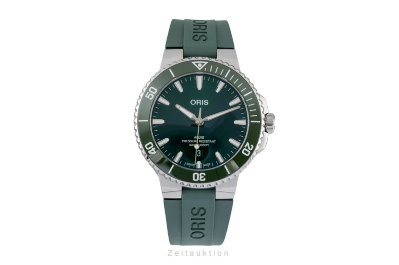 Oris Aquis Date steel automatic men's watch 01 733 7789 4157-07 4 23 37FC [2604816]