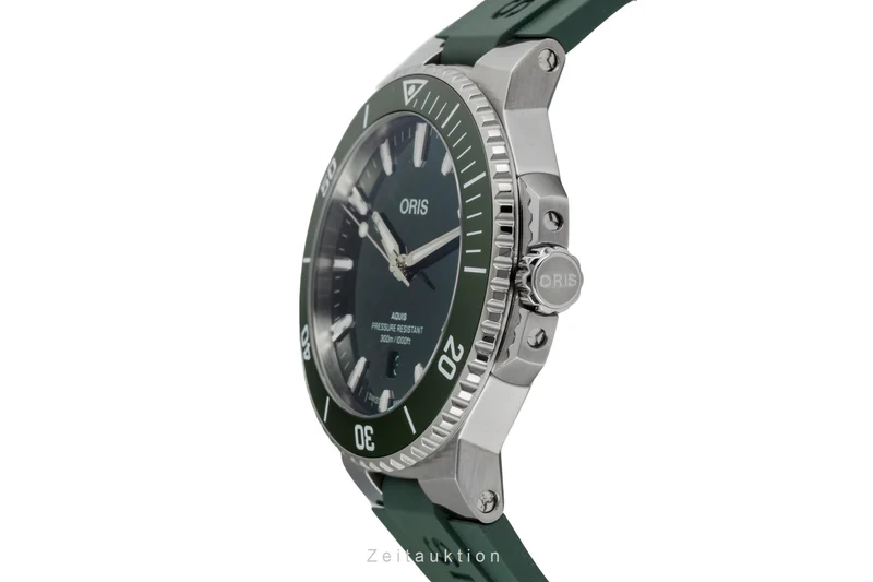 Oris Aquis Date steel automatic men's watch 01 733 7789 4157-07 4 23 37FC [2604816]