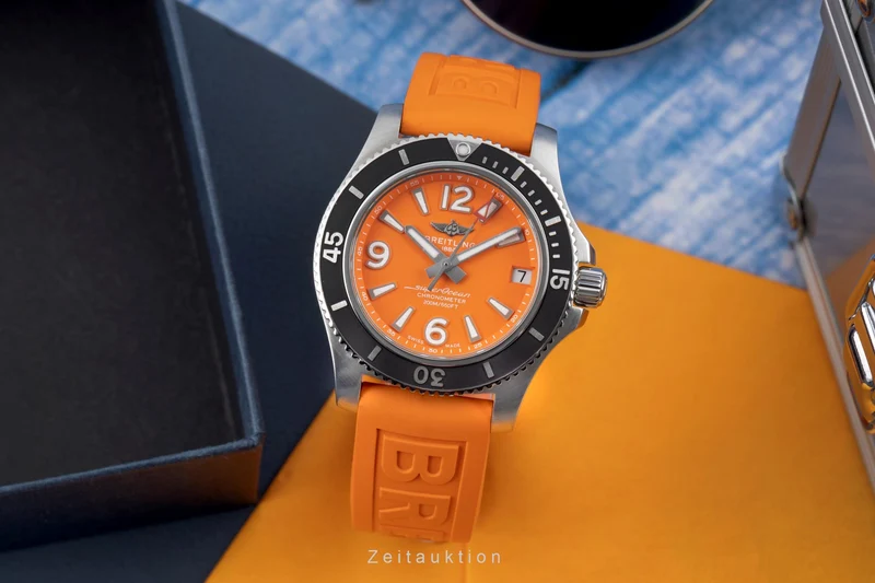 Breitling Superocean steel automatic women's watch A17316D71O1S1 LP: 5450EUR [2604242]