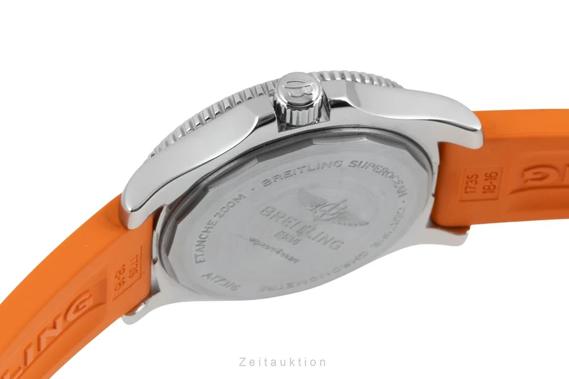 Breitling Superocean steel automatic women's watch A17316D71O1S1 LP: 5450EUR [2604242]
