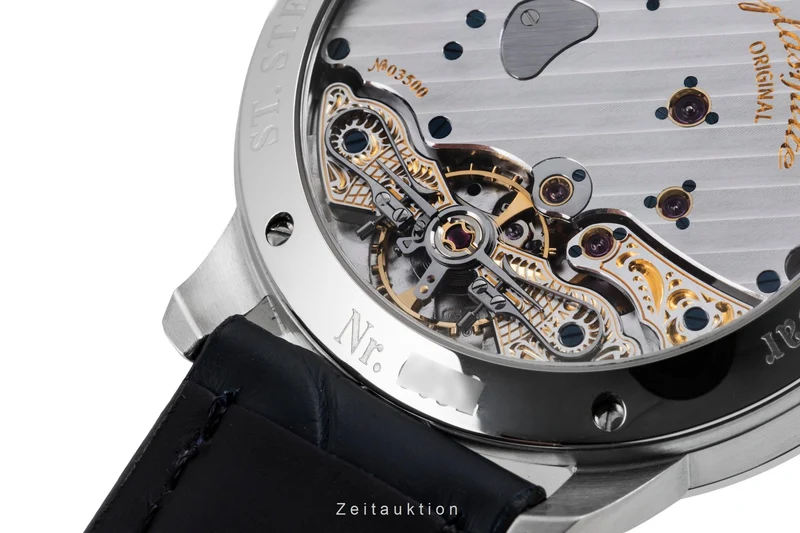Glashütte PanoMaticReserve steel manual winding men's watch 1-65-01-22-12-04 LP: 11800EUR [2604534]