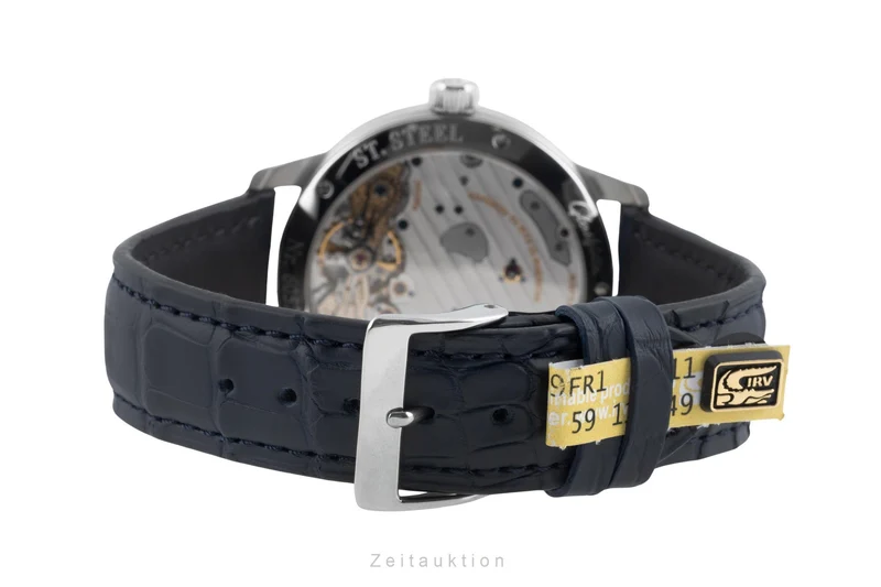 Glashütte PanoMaticReserve steel manual winding men's watch 1-65-01-22-12-04 LP: 11800EUR [2604534]