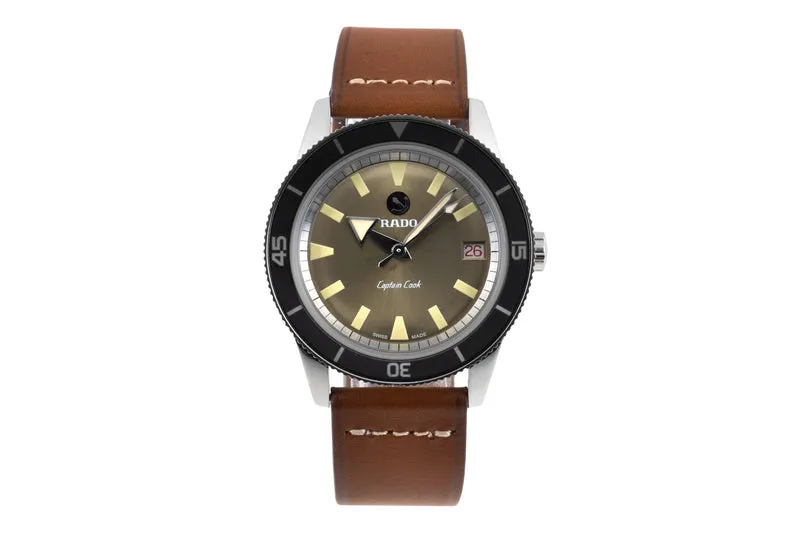 Rado Captain Cook steel automatic men's watch 763.0500.3.001 Limited [2604537]