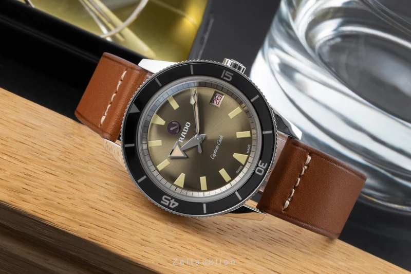 Rado Captain Cook steel automatic men's watch 763.0500.3.001 Limited [2604537]