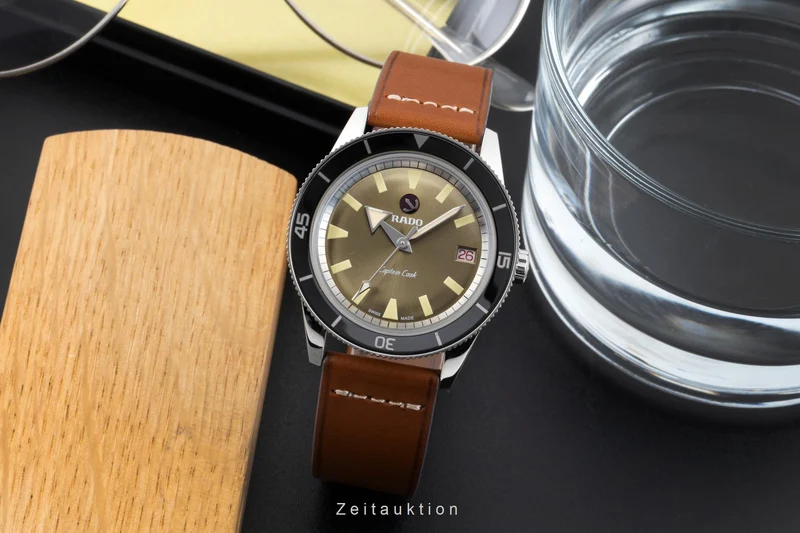 Rado Captain Cook steel automatic men's watch 763.0500.3.001 Limited [2604537]