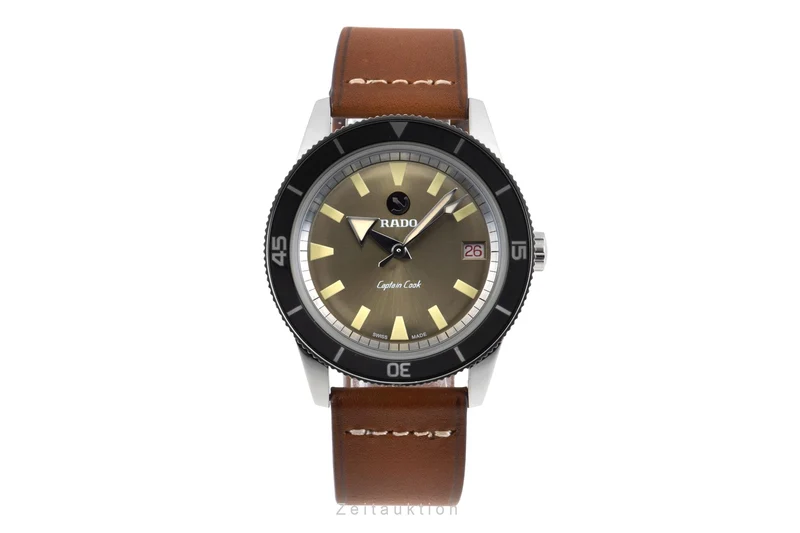 Rado Captain Cook steel automatic men's watch 763.0500.3.001 Limited [2604537]