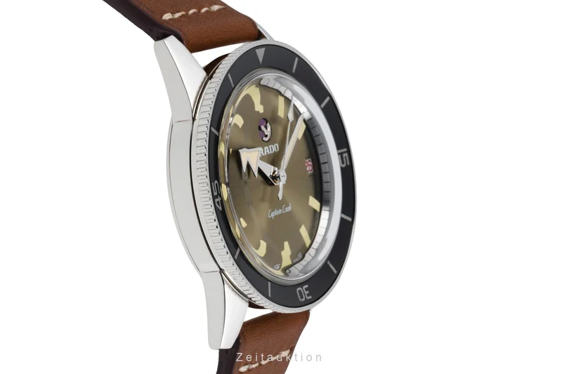Rado Captain Cook steel automatic men's watch 763.0500.3.001 Limited [2604537]