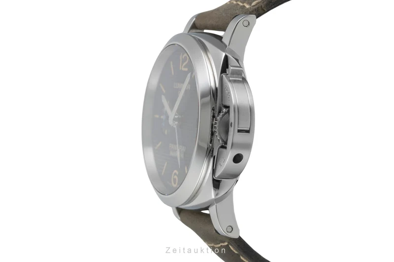 Panerai Luminor GMT steel automatic men's watch PAM01535 LP: 9600EUR [2604441]