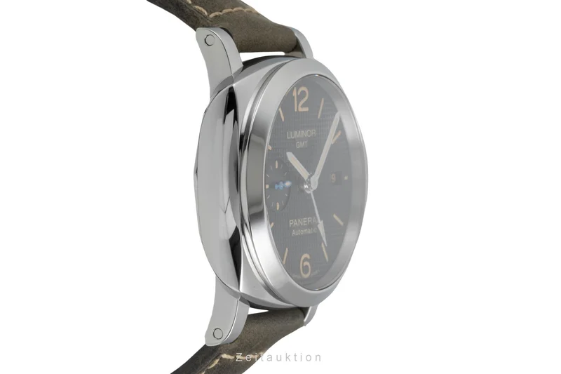 Panerai Luminor GMT steel automatic men's watch PAM01535 LP: 9600EUR [2604441]