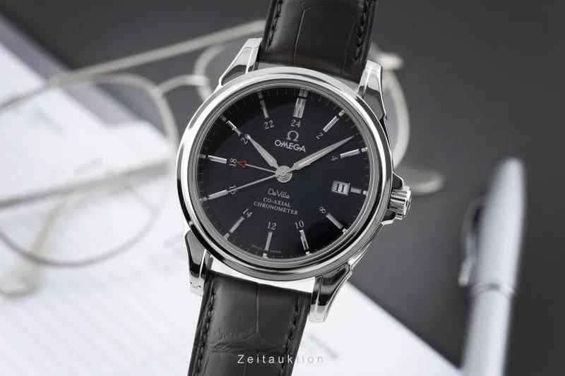 Omega De Ville steel automatic men's watch 4833.51.31 LP: 5000EUR [2603992]