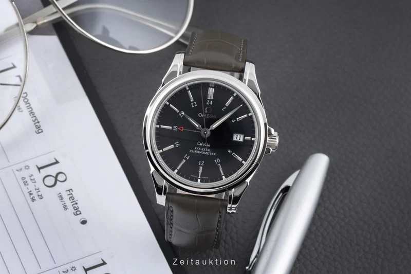 Omega De Ville steel automatic men's watch 4833.51.31 LP: 5000EUR [2603992]