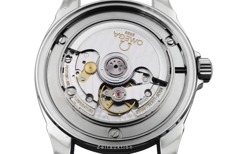 Omega De Ville steel automatic men's watch 4833.51.31 LP: 5000EUR [2603992]