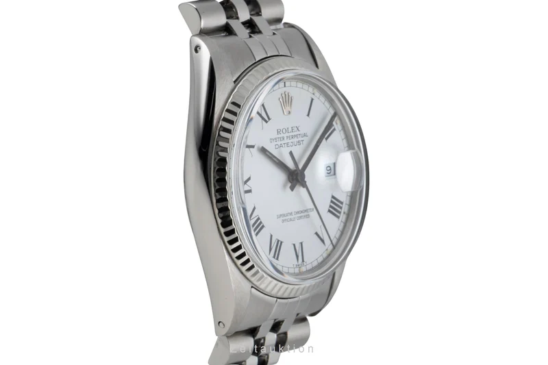 Rolex Datejust steel / white gold automatic men's watch 16014 Vintage [2604567]