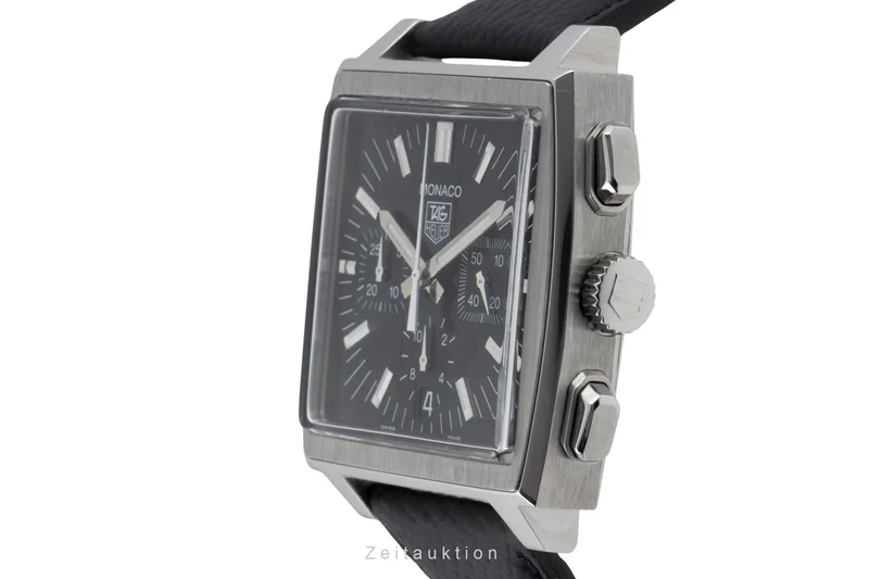 Tag Heuer Monaco chronograph steel automatic men's watch CW2111 [2604433]