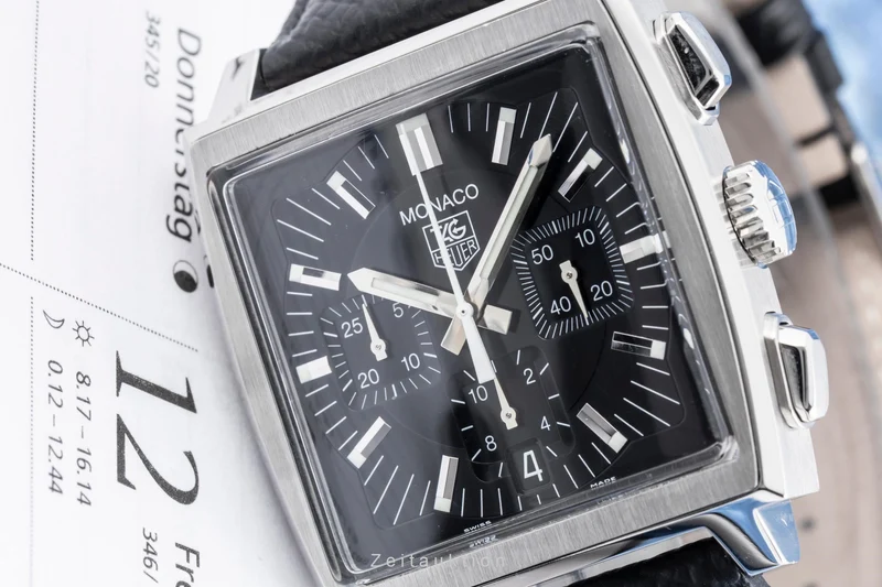 Tag Heuer Monaco chronograph steel automatic men's watch CW2111 [2604433]