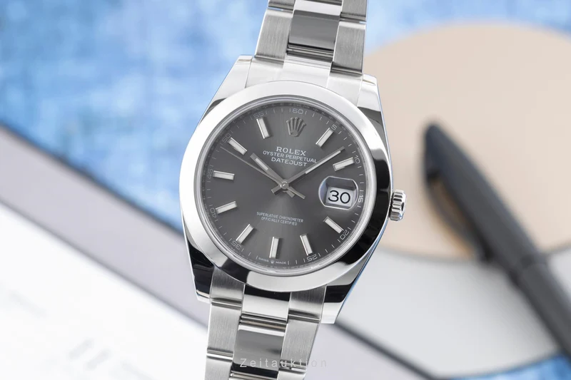 Rolex Datejust steel automatic men's watch 126300 [2604651]