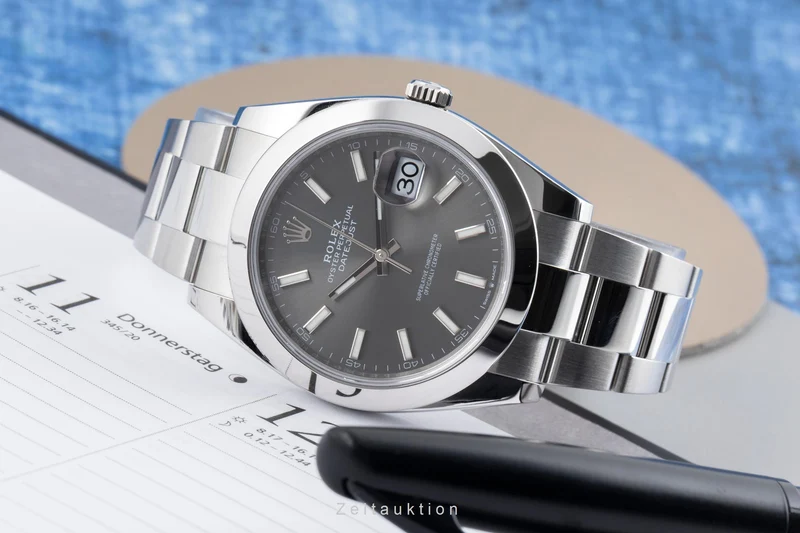 Rolex Datejust steel automatic men's watch 126300 [2604651]