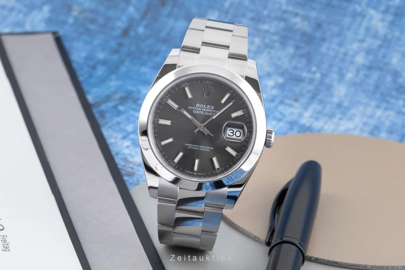 Rolex Datejust steel automatic men's watch 126300 [2604651]