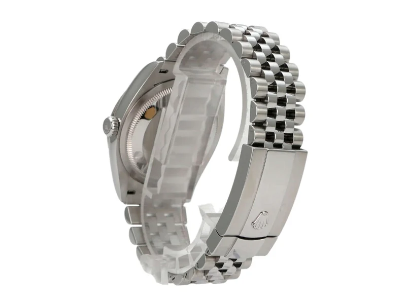 Rolex Datejust 36 Oystersteel Weißgold 126234 Silber Jubile-Band