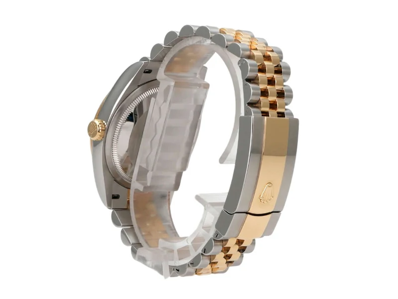 Rolex Datejust 36 Oystersteel Gelbgold 126233 Golden Palmenmuster Jubile-Band