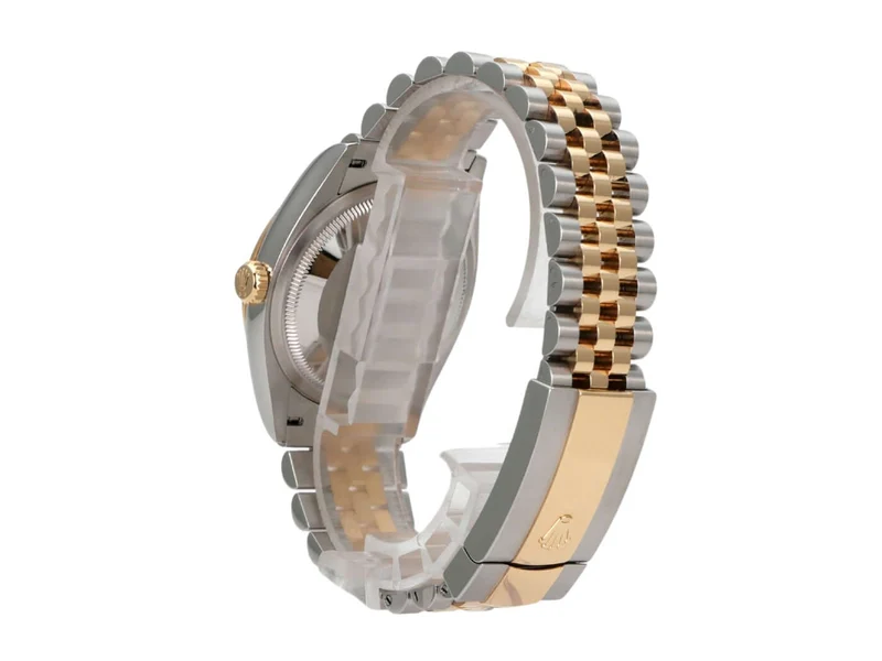 Rolex Datejust 36 Edelstahl Gold 126233 Silber R Diamant Jubile-Band