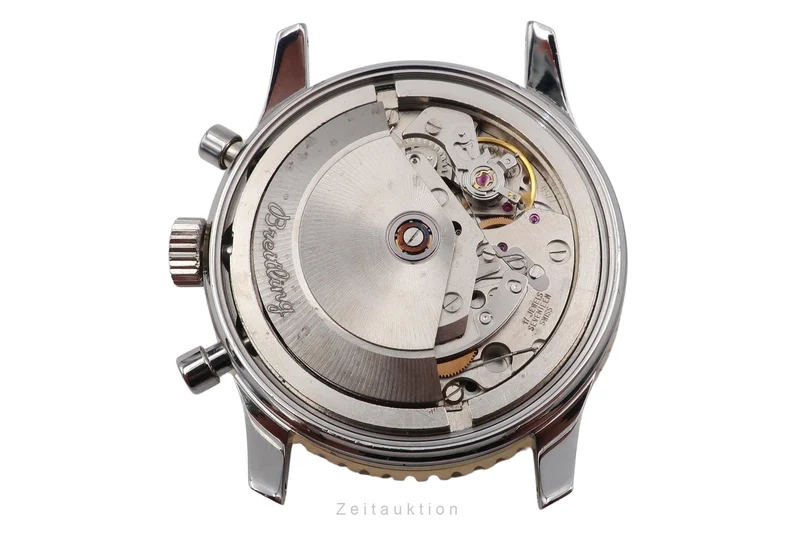 Breitling Old Navitimer chronograph gilt / steel automatic men's watch B13019 [2604081]